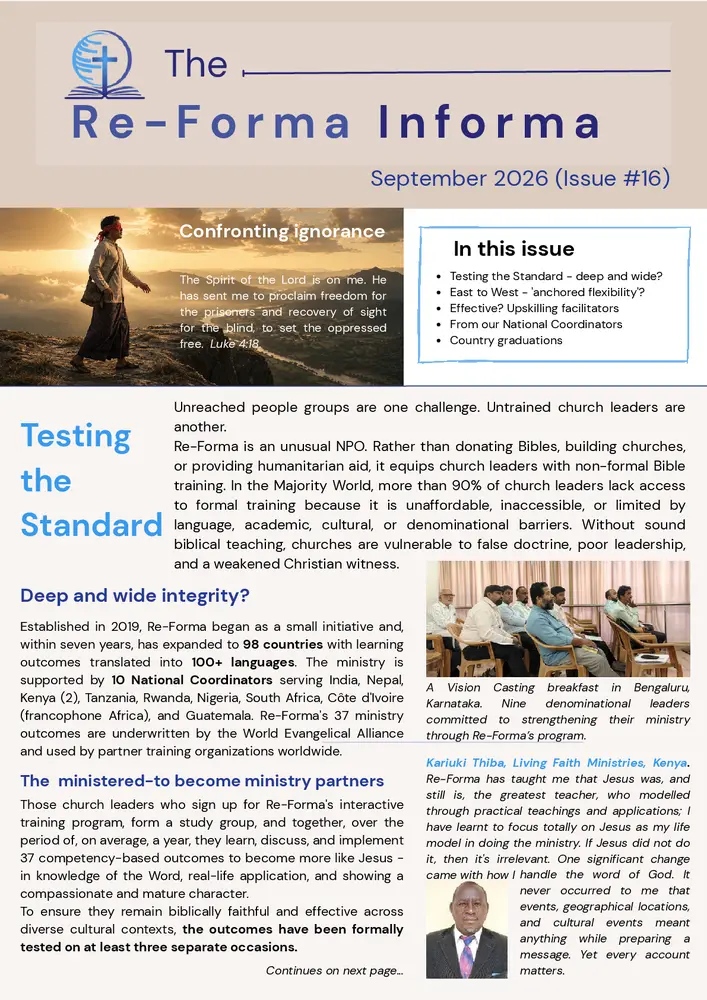 Re-Forma has September news for you
